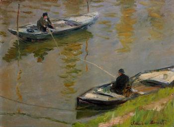 Claude Oscar Monet : Two Anglers
